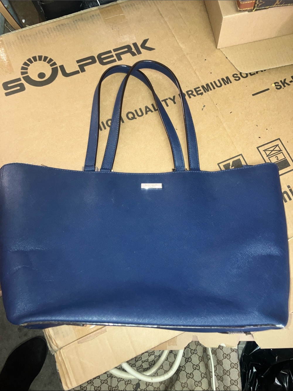 Kate spade Navy Tote Bag